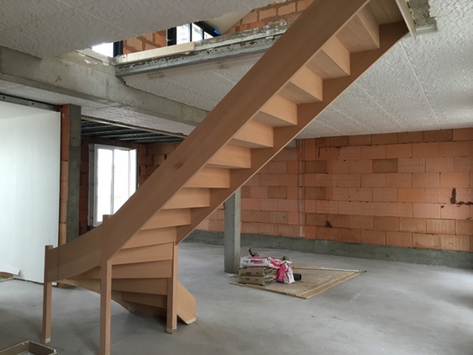 Surélévation et extension d’une maison individuelle audonienne