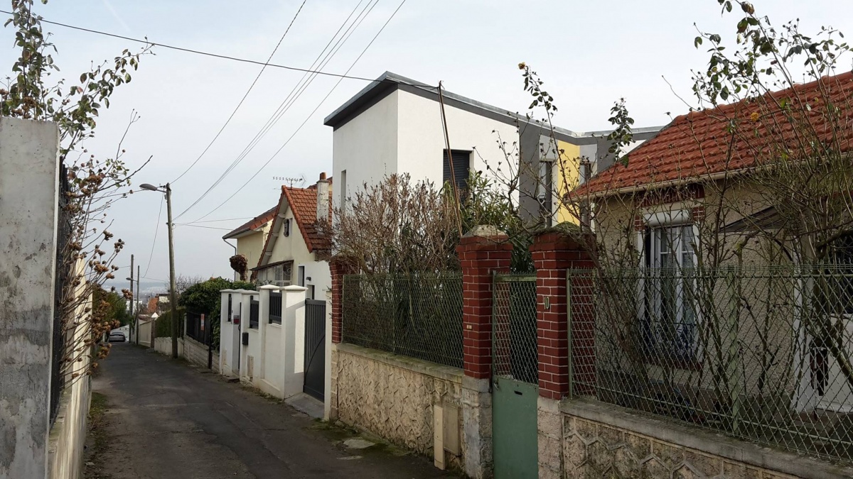 L'extension et la surlvation d'une maison individuelle  Vitry sur Seine : 05