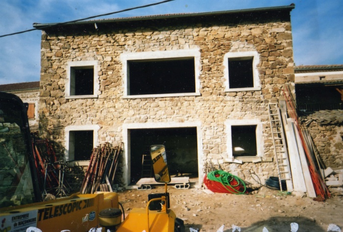 Rénovation et extension d'un ancien corps de ferme : Réalisation