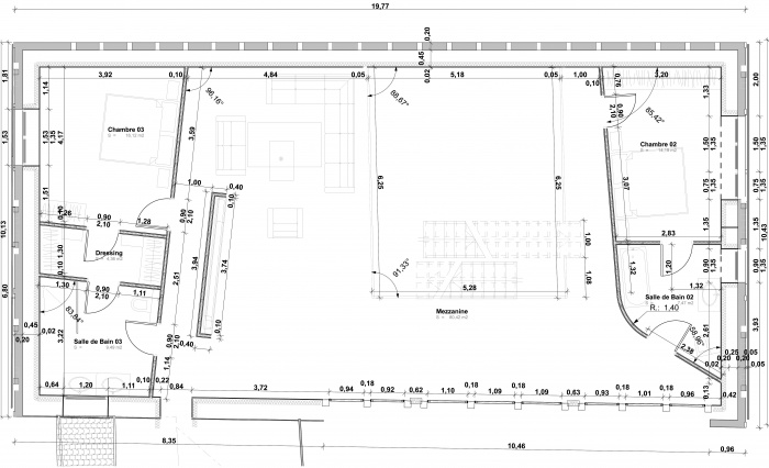 Rhabilitation d'une grange en Habitation individuelle : Pro delette-2