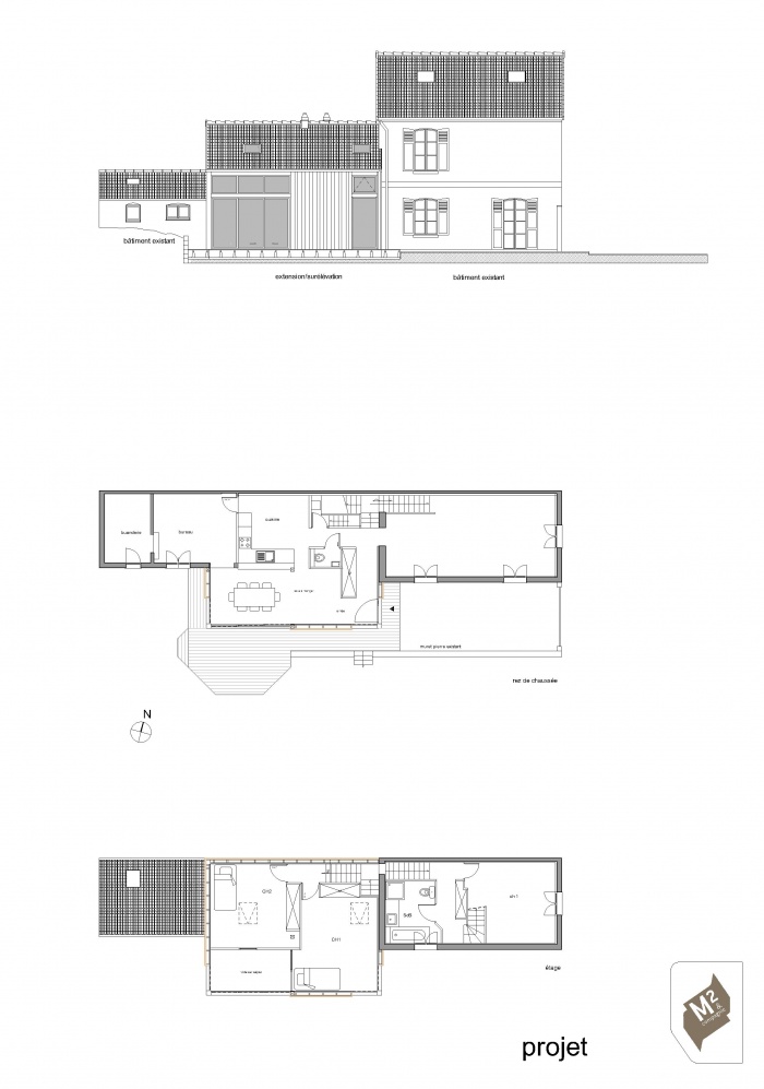 extension/surlvation  ossature bois : -prsentation projet