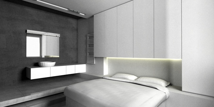 STUDIO  L : chambre