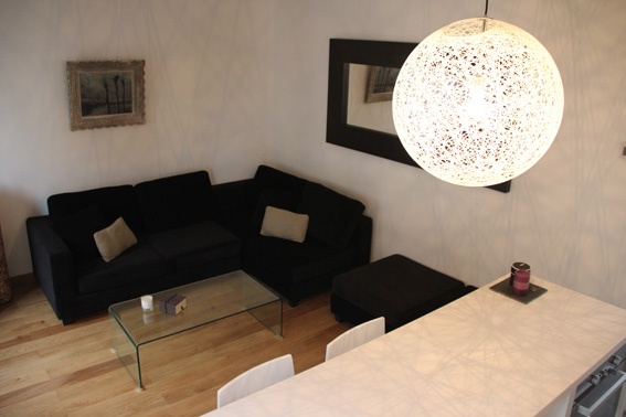 Transformation appartement T2 en T3 : salon2