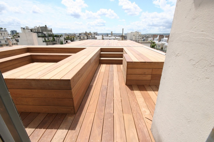 Terrasse et toits parisiens