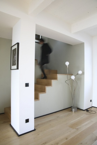 Loft Paris 19 : escalier