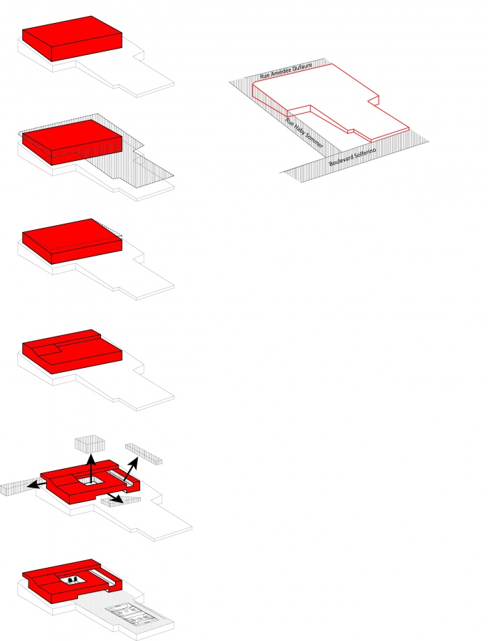 Reconstruction du Collge Marcel Pagnol : schemas