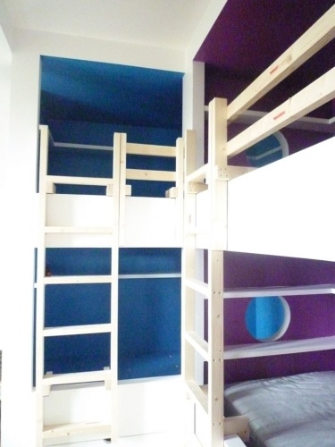 Rnovation d'un appartement avec construction de meubles : 5