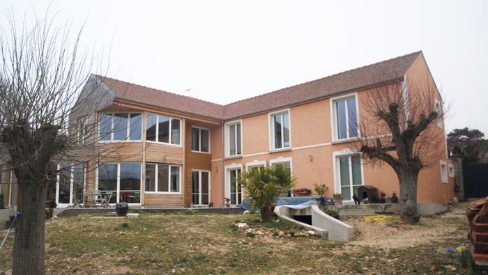 Extension Hybride Béton-Bois