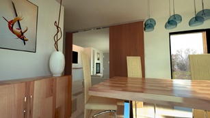 Maison moderniste bois : Intrieur 2