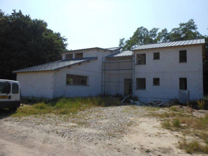 Maison ecologique : facade princ