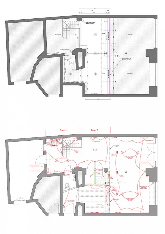 Galerie d'art contemporain : MUS_Plans