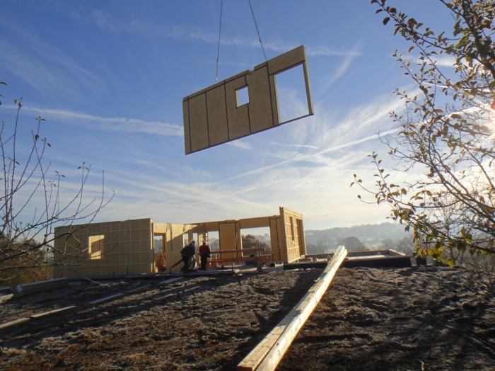 Maison bois en cours de construction : DSC00231.JPG