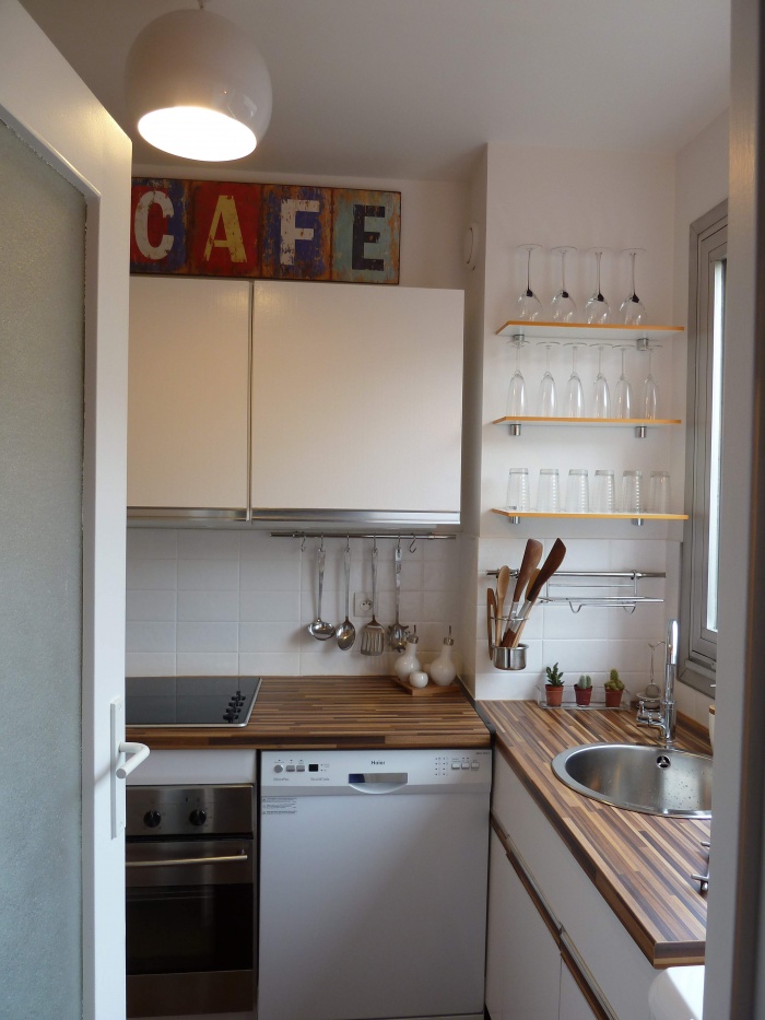 Rénovation et décoration d'un studio Cardinet
