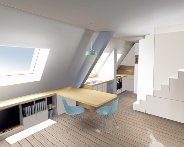 r�novation d'un duplex