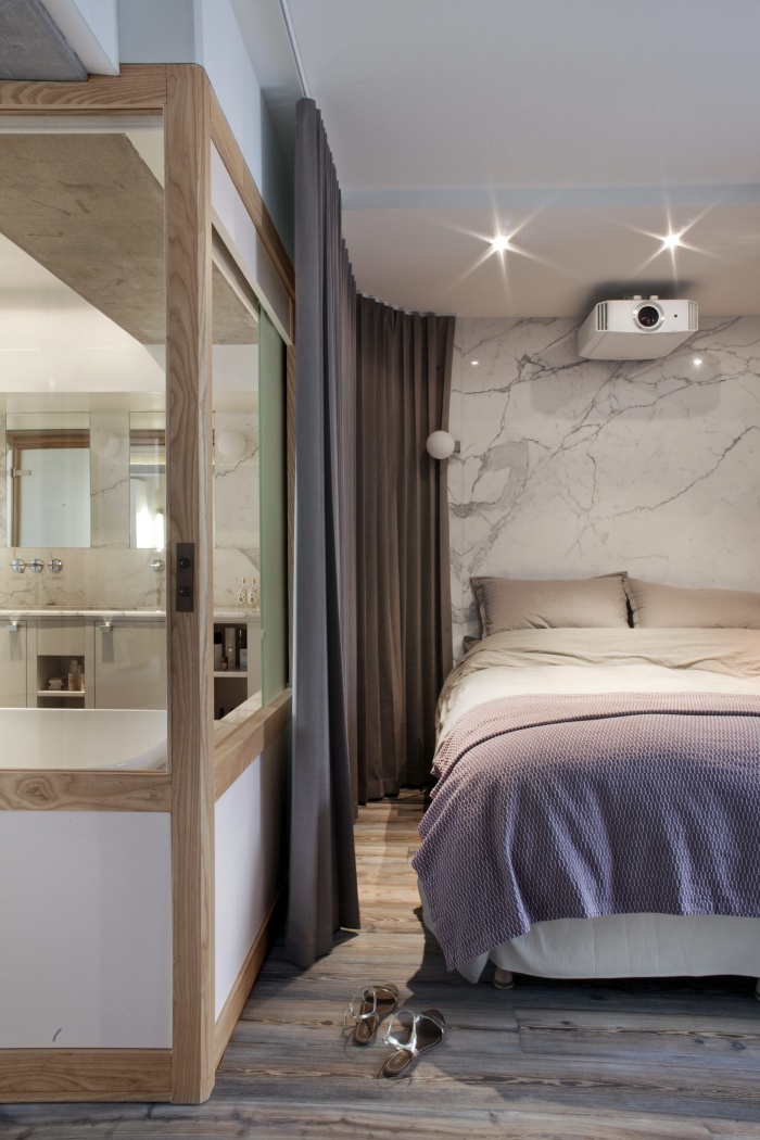 Loft LK : Bain-Chambre