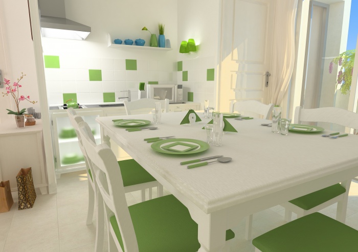 Rsidence de tourisme 4 toiles : Cuisine - appartements1