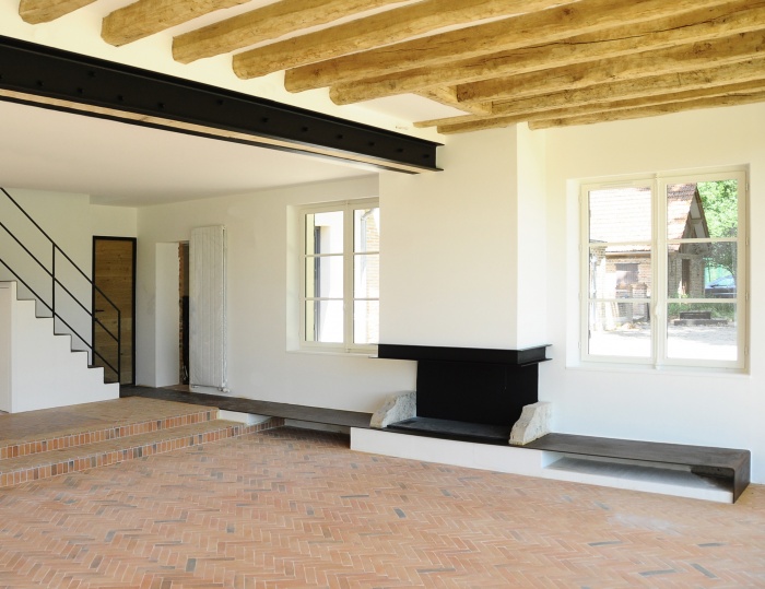 Rhabilitation d'une rsidence secondaire : Renovation Maison Sologne M2 - 4