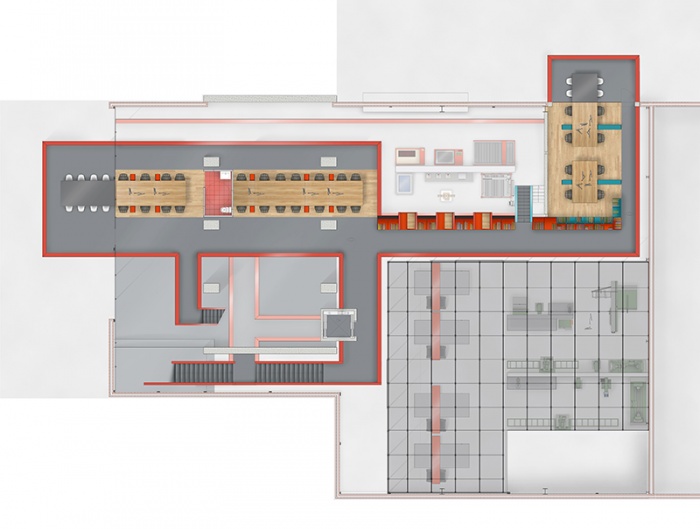 Rsidence d'Artisanat Numrique - Silo8 : Plan R+2