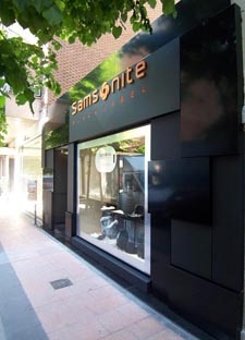 Store concept Samsonite Black Label