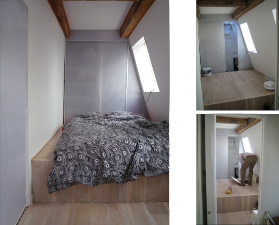 Sous les tots Paris 9me : CHAMBRE
